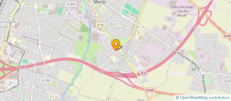 localisation de l'entreprise MONSIEUR SALIM BOUCHAFA  MARLY