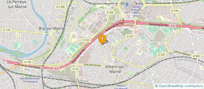 localisation de l'entreprise MONSIEUR SALIM BOUCHENAFA  LE PLESSIS-TREVISE