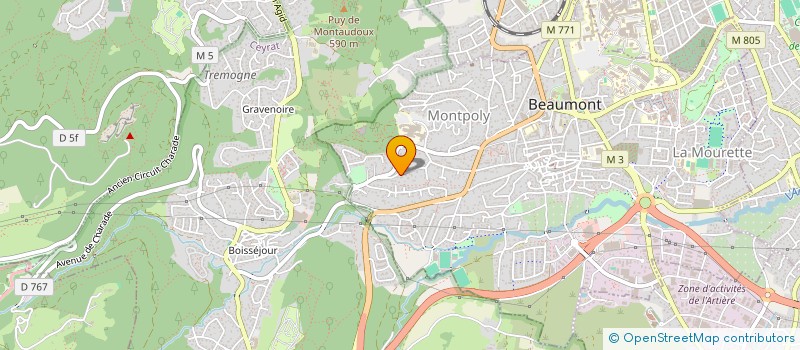 localisation de l'entreprise MONSIEUR SALIM BOUDELLAL à BEAUMONT