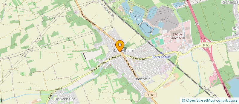 localisation de l'entreprise MONSIEUR SALIM BOUKENSOUS  BARTENHEIM