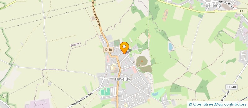 localisation de l'entreprise MONSIEUR SALIM BOUKRILI  HAVELUY