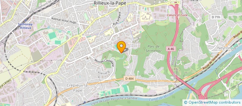 localisation de l'entreprise MONSIEUR SALIM BOULANOUAR  RILLIEUX-LA-PAPE