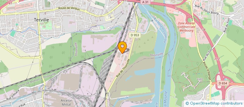 localisation de l'entreprise MONSIEUR SALIM BOURICHE  THIONVILLE