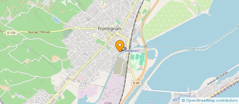 localisation de l'entreprise MONSIEUR SALIM CHAHER à FRONTIGNAN