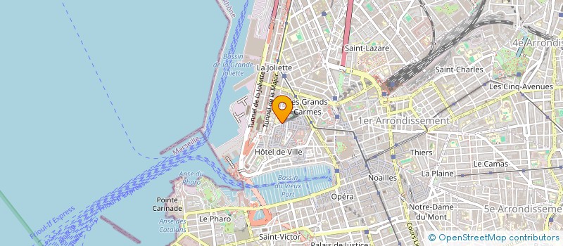 localisation de l'entreprise MONSIEUR SALIM CHANFI à MARSEILLE