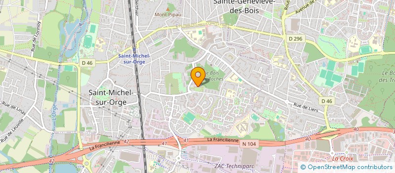 localisation de l'entreprise MONSIEUR SALIM CHENACHENA à SAINT-MICHEL-SUR-ORGE