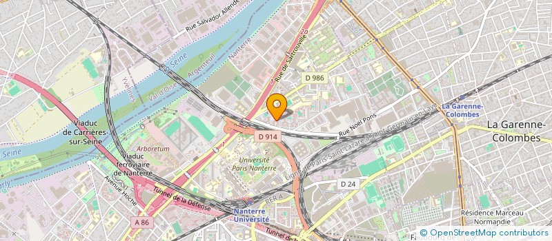 localisation de l'entreprise MONSIEUR SALIM CHENITI  NANTERRE