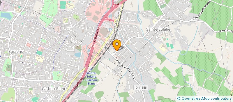 localisation de l'entreprise MONSIEUR SALIM CHERFAOUI à SAINTE-EULALIE