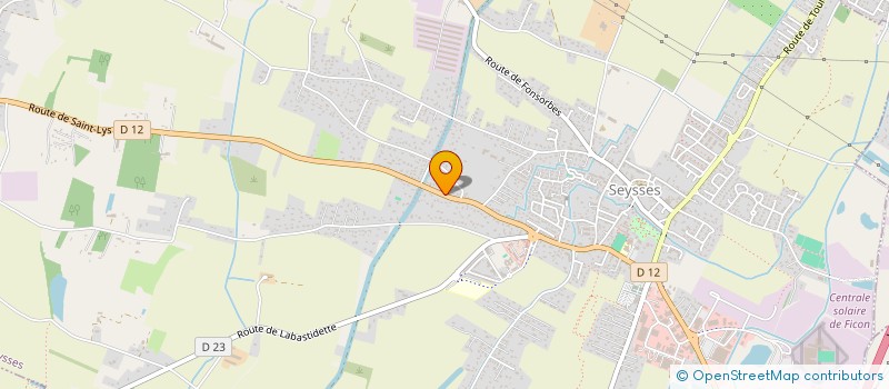 localisation de l'entreprise MONSIEUR SALIM CHIKH  SEYSSES