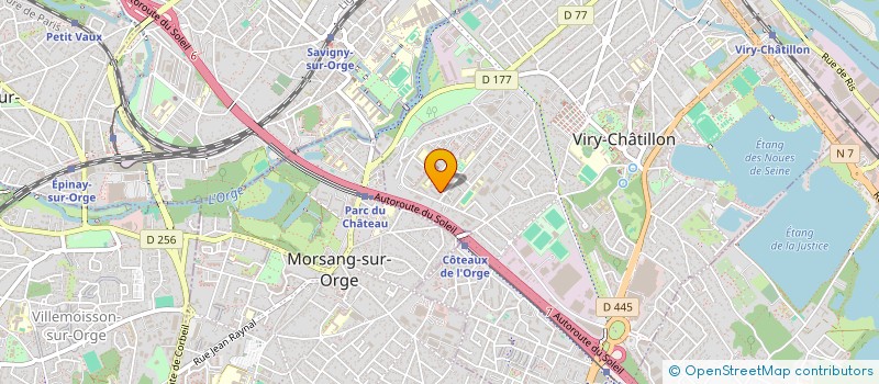 localisation de l'entreprise MONSIEUR SALIM CHOUGUI à VIRY-CHATILLON