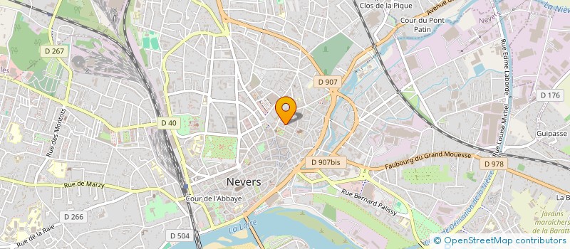 localisation de l'entreprise MONSIEUR SALIM DADOUCHE  NEVERS