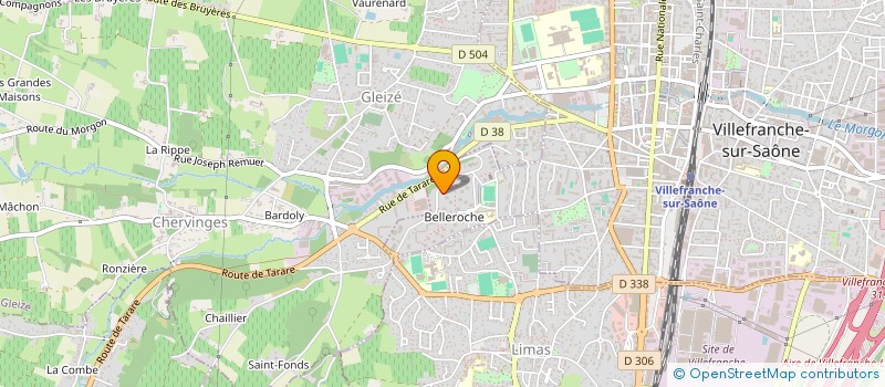 localisation de l'entreprise MONSIEUR SALIM DEBBAGH à VILLEFRANCHE-SUR-SAONE