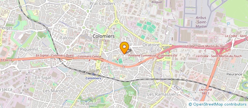 localisation de l'entreprise MONSIEUR SALIM DEBIECHE FETTANE à COLOMIERS