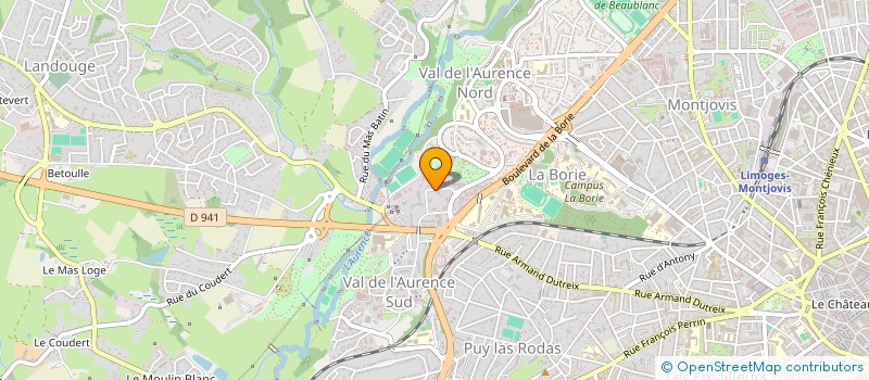 localisation de l'entreprise MONSIEUR SALIM DIABY à LIMOGES