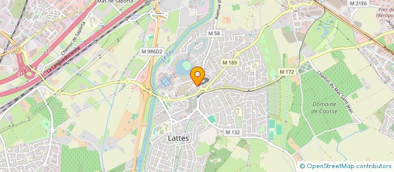 localisation de l'entreprise MONSIEUR SALIM DIABY à LATTES