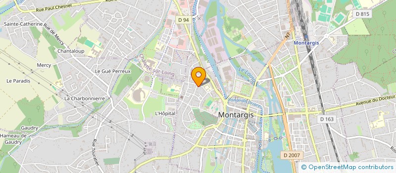 localisation de l'entreprise MONSIEUR SALIM DIAYE à MONTARGIS