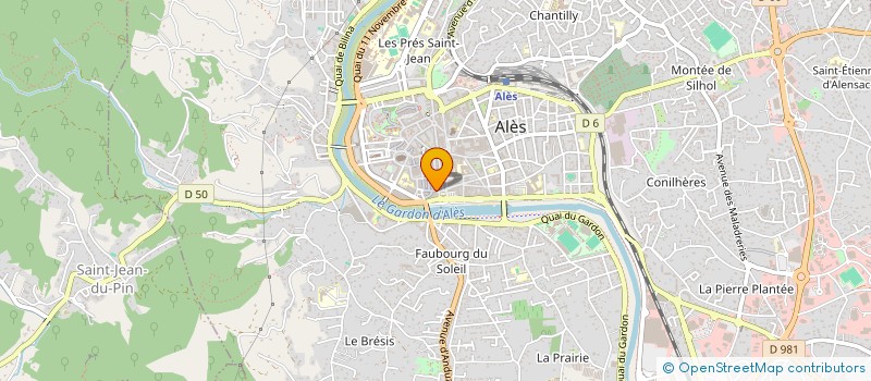 localisation de l'entreprise MONSIEUR SALIM DJAHNIT à ALES