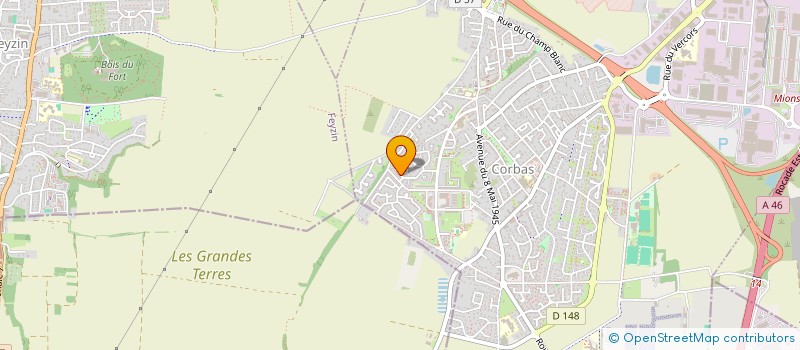 localisation de l'entreprise MONSIEUR SALIM DRAME à CORBAS