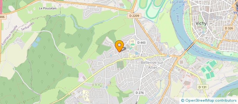 localisation de l'entreprise MONSIEUR SALIM DRIOUCHE  BRUGHEAS