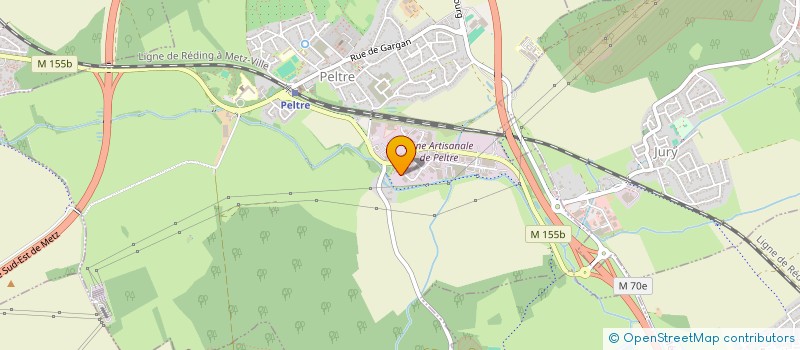 localisation de l'entreprise MONSIEUR SALIM EL BARNOUSSI  PELTRE