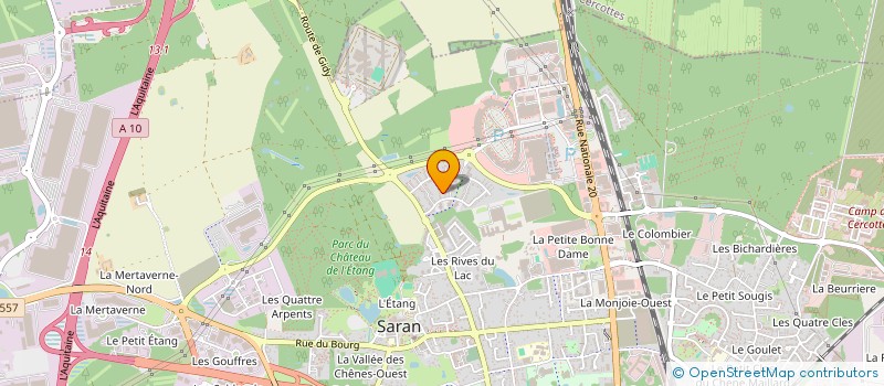 localisation de l'entreprise MONSIEUR SALIM EL MOUSSAOUI  SARAN