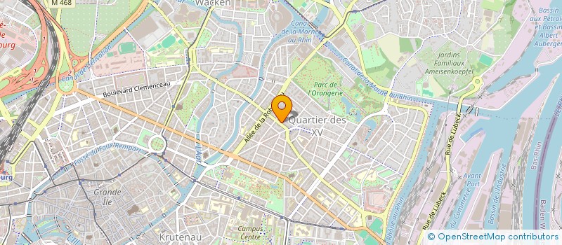 localisation de l'entreprise MONSIEUR SALIM ETEVENON à STRASBOURG