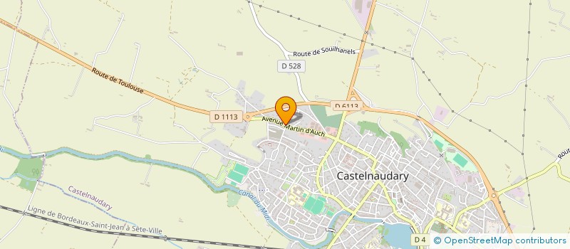 localisation de l'entreprise MONSIEUR SALIM FEDLAOUI  CASTELNAUDARY