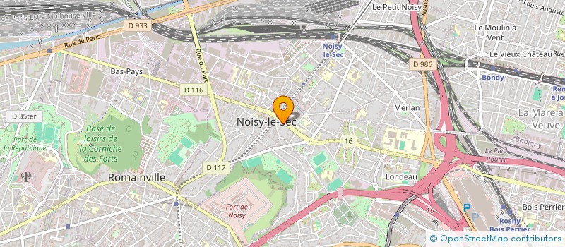 localisation de l'entreprise MONSIEUR SALIM FETTAL à NOISY-LE-SEC