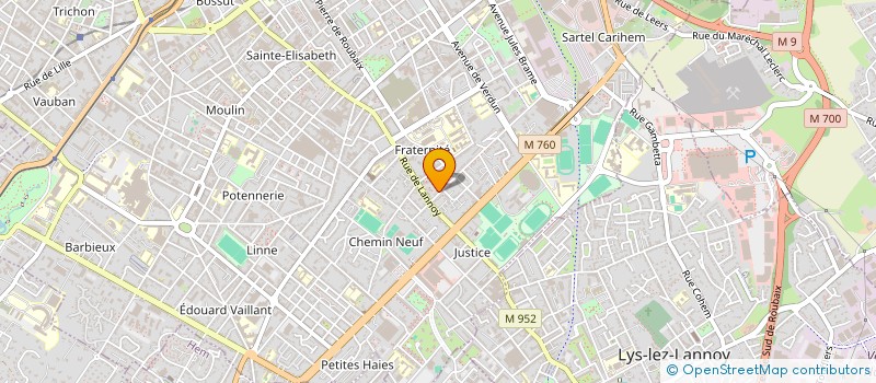 localisation de l'entreprise MONSIEUR SALIM GACEM  ROUBAIX