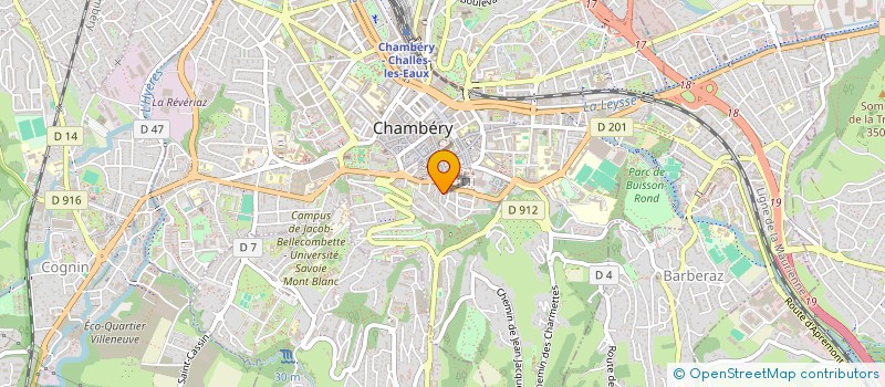 localisation de l'entreprise MONSIEUR SALIM GHANI  CHAMBERY