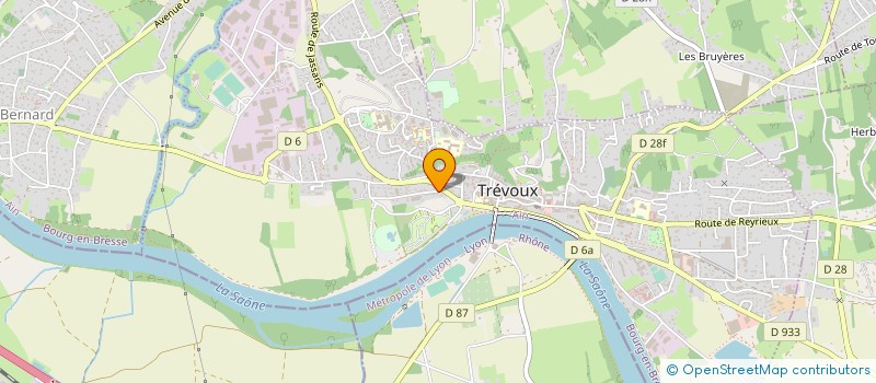 localisation de l'entreprise MONSIEUR SALIM GUNES à TREVOUX