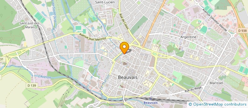 localisation de l'entreprise MONSIEUR SALIM HADDOUR  BEAUVAIS