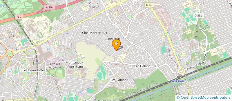 localisation de l'entreprise MONSIEUR SALIM HAMMOUCHE à VILLEPINTE