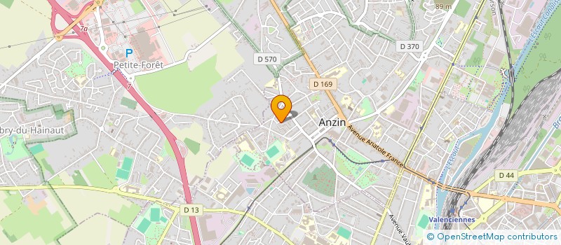 localisation de l'entreprise MONSIEUR SALIM HANICHE  ANZIN