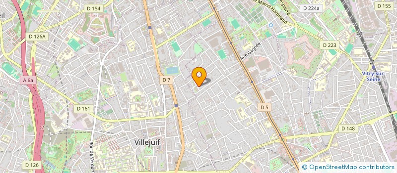 localisation de l'entreprise MONSIEUR SALIM HAOUA  VITRY-SUR-SEINE