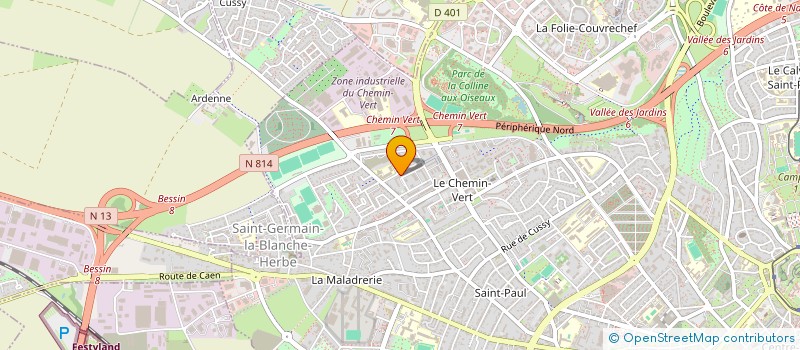 localisation de l'entreprise MONSIEUR SALIM HESSINI à CAEN