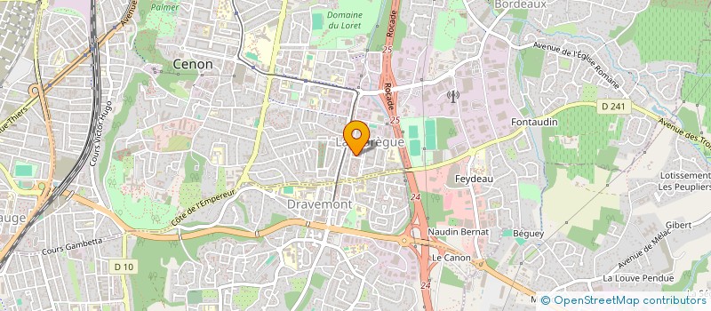 localisation de l'entreprise MONSIEUR SALIM HIMRANE  CENON