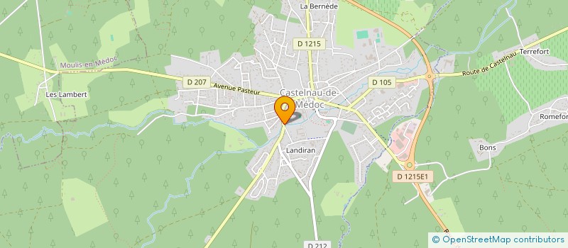 localisation de l'entreprise MONSIEUR SALIM JAAOUANE  CASTELNAU-DE-MEDOC