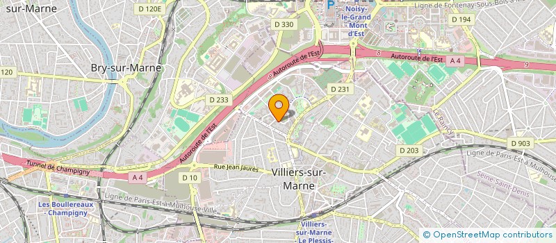 localisation de l'entreprise MONSIEUR SALIM JAIDI à VILLIERS-SUR-MARNE