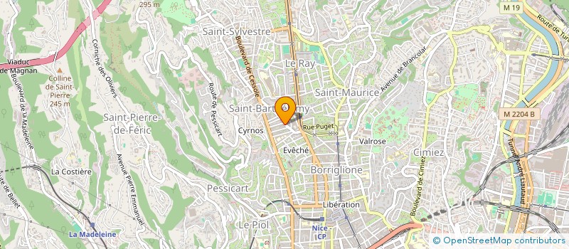 localisation de l'entreprise MONSIEUR SALIM JEMAI à NICE