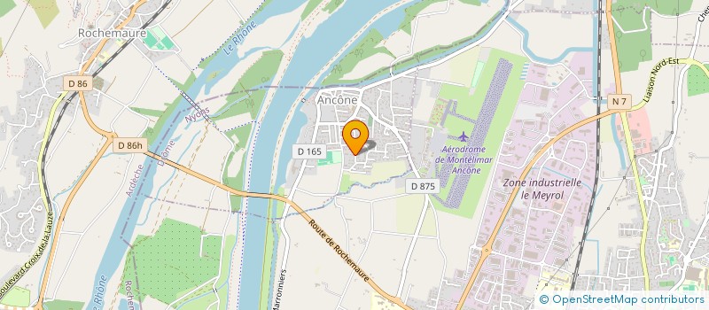 localisation de l'entreprise MONSIEUR SALIM KAHLAOUI  ANCONE