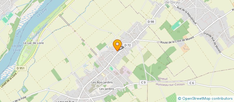 localisation de l'entreprise MONSIEUR SALIM KANDIL à VINEUIL