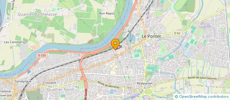 localisation de l'entreprise MONSIEUR SALIM KAYA  LE PONTET