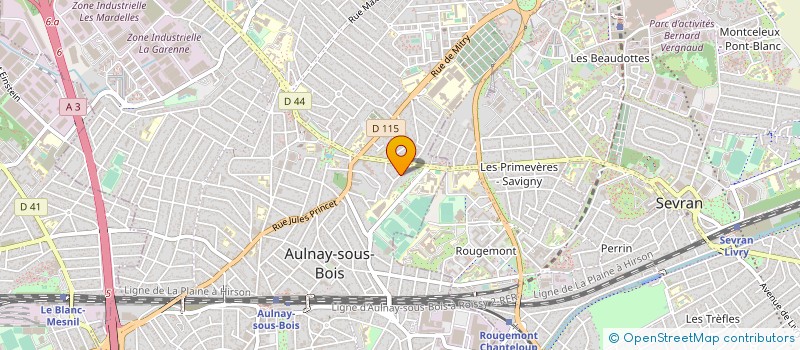 localisation de l'entreprise MONSIEUR SALIM KIRTAS à AULNAY-SOUS-BOIS