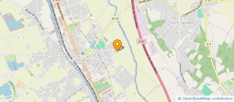 localisation de l'entreprise MONSIEUR SALIM KOULA  SAINT-JORY