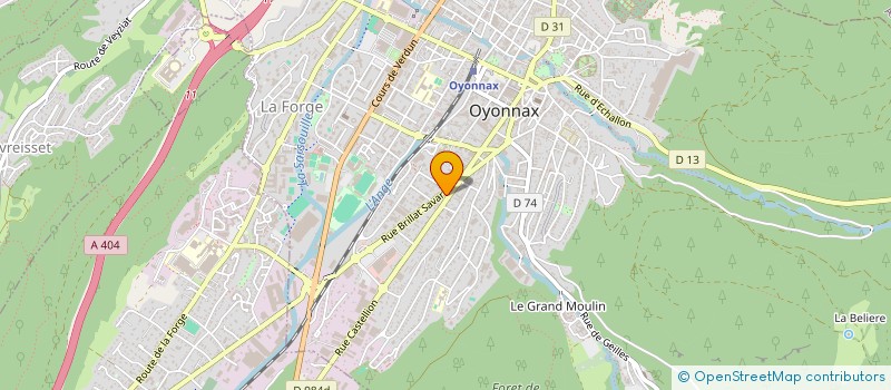 localisation de l'entreprise MONSIEUR SALIM KOYUNCU à OYONNAX