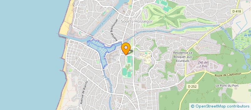 localisation de l'entreprise MONSIEUR SALIM KYAL  CAPBRETON