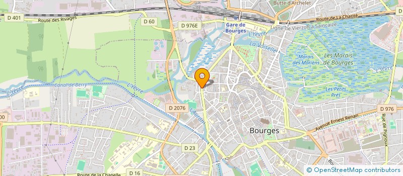 localisation de l'entreprise MONSIEUR SALIM LAGHOUANE  BOURGES