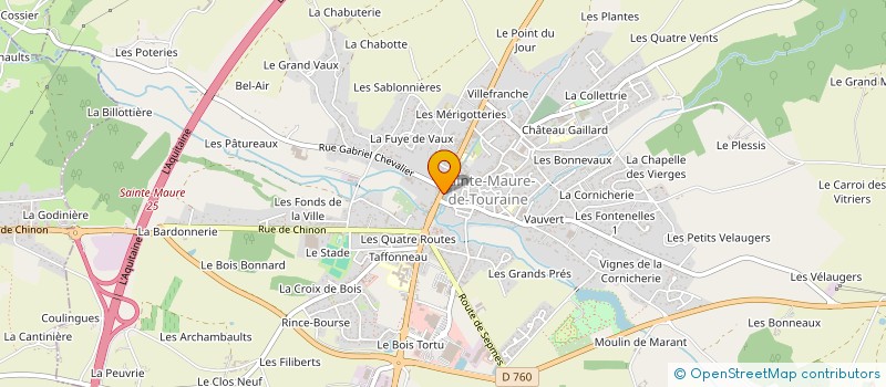 localisation de l'entreprise MONSIEUR SALIM LAGOUAG  SAINTE-MAURE-DE-TOURAINE