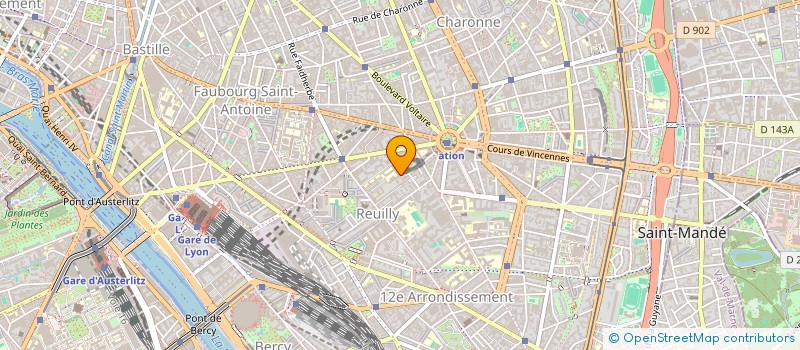 localisation de l'entreprise MONSIEUR SALIM LAHCENE  PARIS